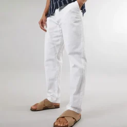 Indicode Chinohose Herren Inclio Off White