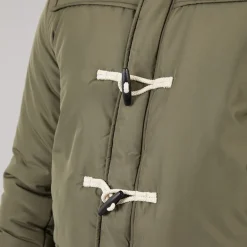 Indicode Herren Baltico Duffle Mantel Army