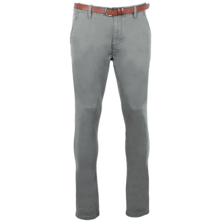 Indicode Herren Gower Chinos Hellgrau Lt Grey