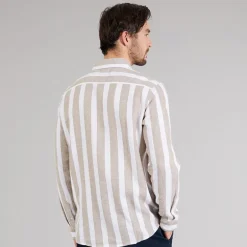 Indicode Herren Indonuld Hemd Covert Green