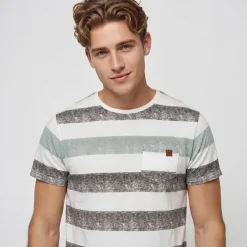Indicode Herren Inhernandez T-Shirts Grau