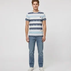 Indicode Herren Inhernandez T-Shirts Blau