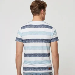 Indicode Herren Inhernandez T-Shirts Blau