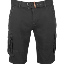 Indicode Herren Inmonroe Cargoshorts Schwarz