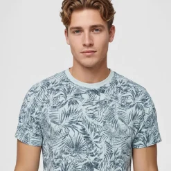 Indicode Herren Inpalme T Shirt Sky Way