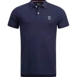 Indicode Herren Inwadim Kurzarm Polohemden Marine