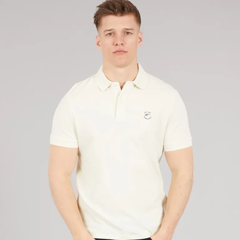 Indicode Herren Inwadim Poloshirt White Asparagus