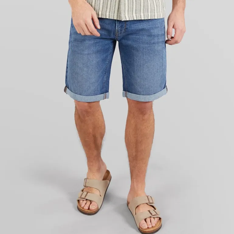 Indicode Herren Kaden Shorts Medium Indigo