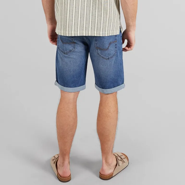 Indicode Herren Kaden Shorts Medium Indigo