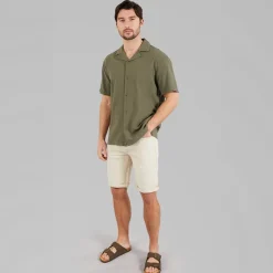 Indicode Herren Kaden Shorts Fog