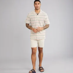 Indicode Herren Lihue Hemd Baked Clay