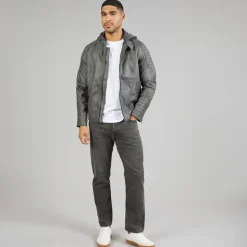 Indicode Herren Miguel Angel Jacke Dunkelgrau Dk Grey