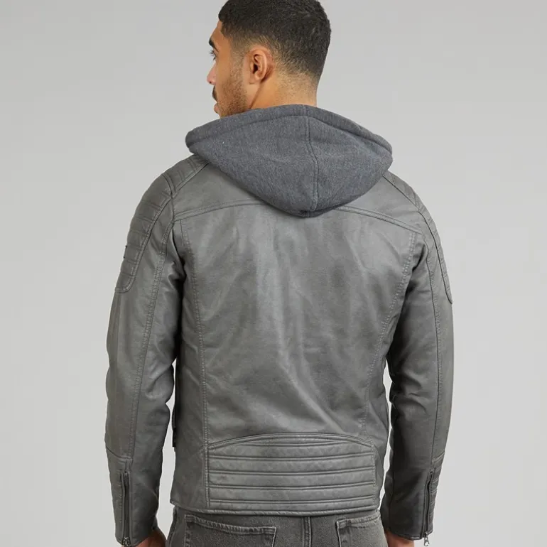 Indicode Herren Miguel Angel Jacke Dunkelgrau Dk Grey