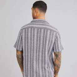 Indicode Herren Poipu Hemd Jet Black