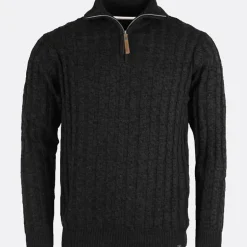 Indicode Herren Rufus Pullover Schwarz
