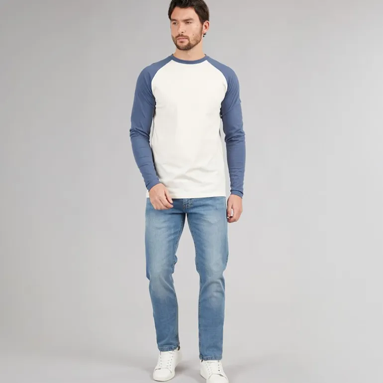 Indicode Herren Tony Regular Fit Jeans Space Blue