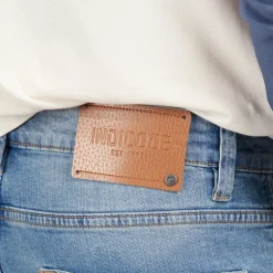 Indicode Herren Tony Regular Fit Jeans Space Blue