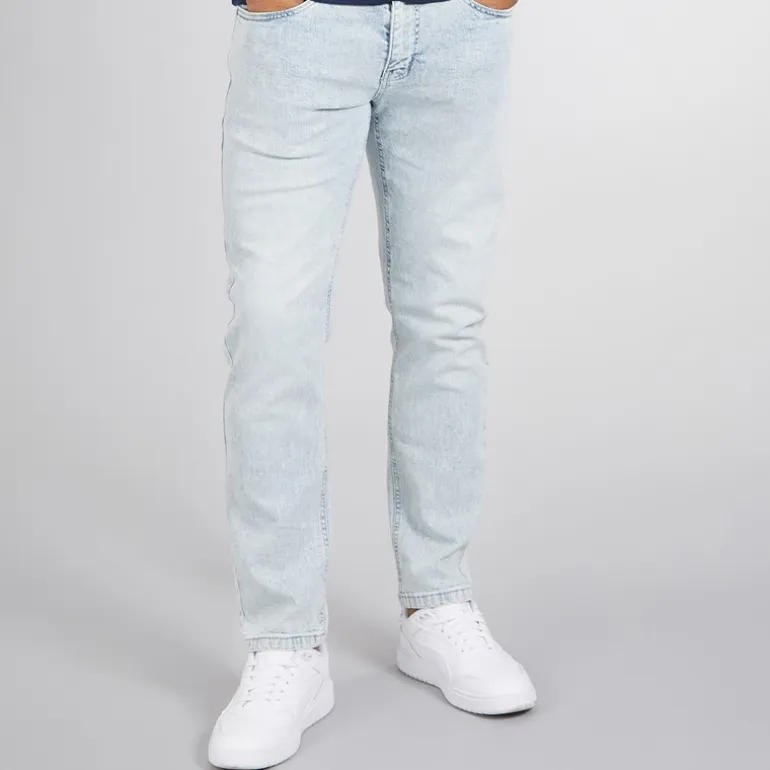 Indicode Herren Tony Regular Fit Jeans Foam Blue