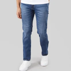 Indicode Herren Tony Regular Fit Jeans Medium Indigo