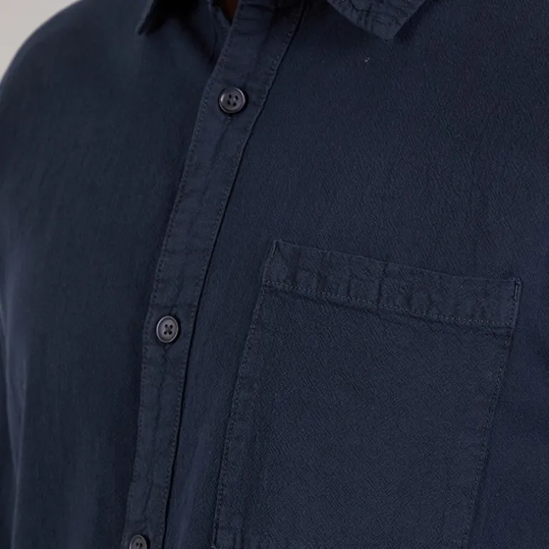 Indicode Herren Trypto Langarm Shirt Sky Captain