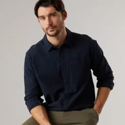 Indicode Herren Trypto Langarm Shirt Sky Captain