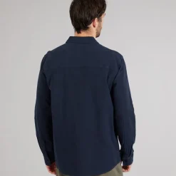 Indicode Herren Trypto Langarm Shirt Sky Captain