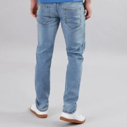 Indicode Jeans Herren Tony Regular Fit Blau Waschung