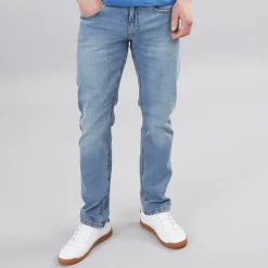 Indicode Jeans Herren Tony Regular Fit Blau Waschung