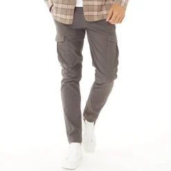 JACK & JONES Cargohose Herren Marco Dean Asphalt