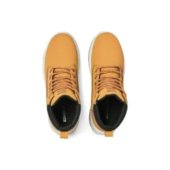 JACK & JONES Herren Alaska PU Nubuk Stiefel Honig