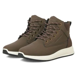 JACK & JONES Herren Alaska PU Nubuk Stiefel Cappuccino