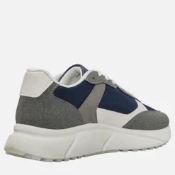 JACK & JONES Herren Aspire PU Runner Turnschuhe Navy/Grau