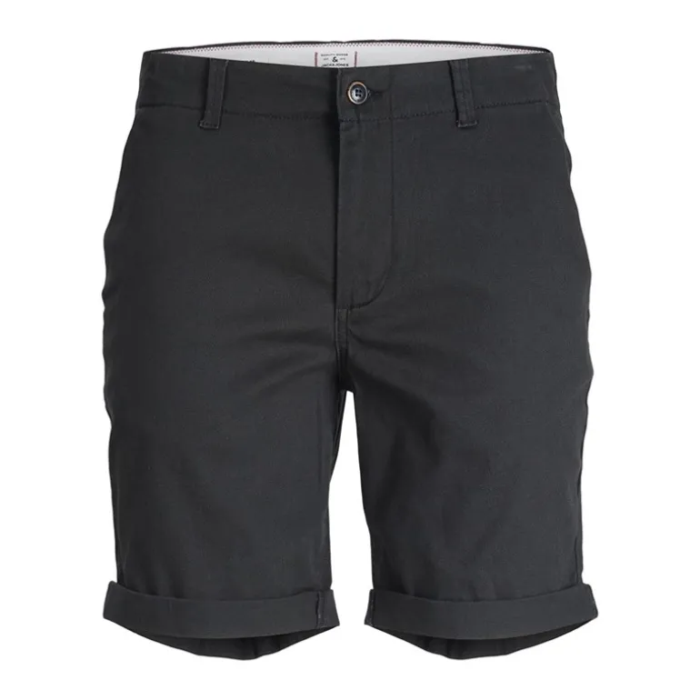 JACK & JONES Herren Basic Freizeit Shorts Schwarz