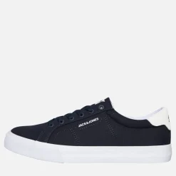 JACK & JONES Herren Basic Leinwand Turnschuhe Marineblau