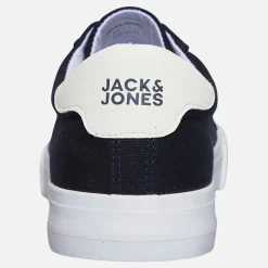 JACK & JONES Herren Basic Leinwand Turnschuhe Marineblau