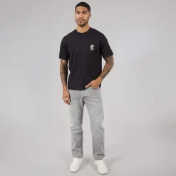 JACK & JONES Herren Chris Sq 051 Relaxed Fit Jeans Grau