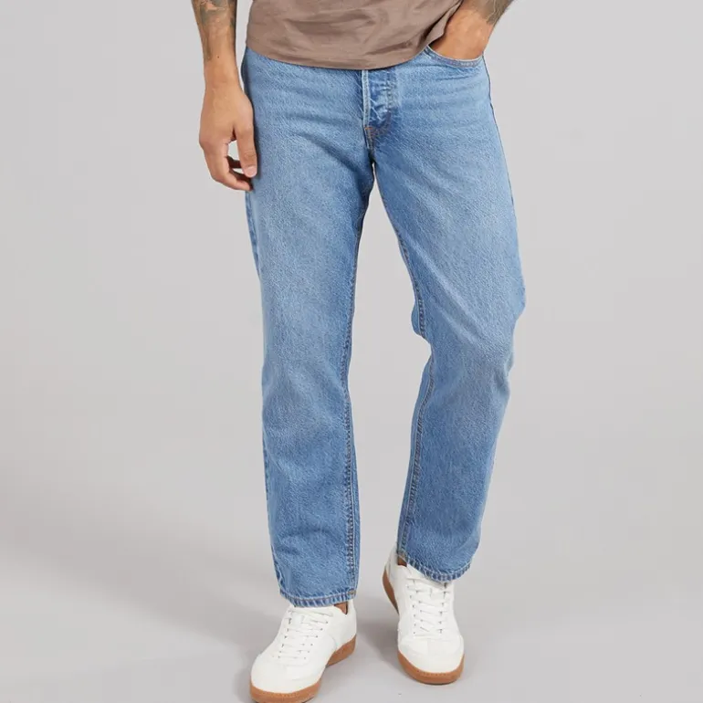 JACK & JONES Herren Chris SQ 957 Relaxed Fit Jeans Blaue Denim