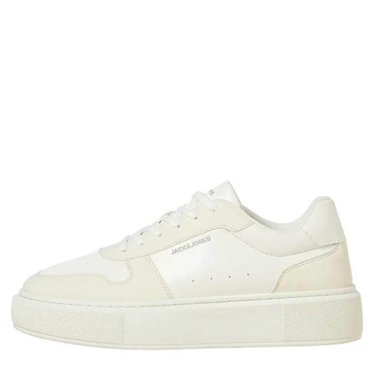 JACK & JONES Herren Cobra PU Combo Turnschuhe Weiß