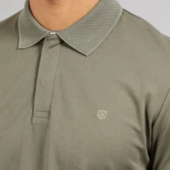 JACK & JONES Herren Crodney Poloshirt Dried Sage