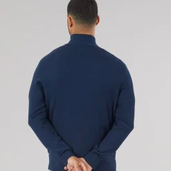 JACK & JONES Herren Emil Strick 1/2 Zip Pullover Marine