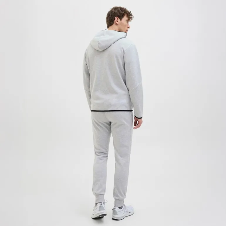 JACK & JONES Herren Fusions Jogginghosen Light Grey Melange