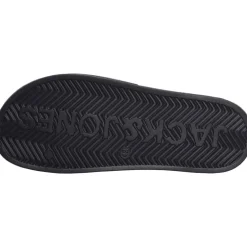 JACK & JONES Herren Gary Moulded Slides Slider Sandalen Schwarz