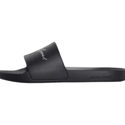 JACK & JONES Herren Gary Moulded Slides Slider Sandalen Schwarz