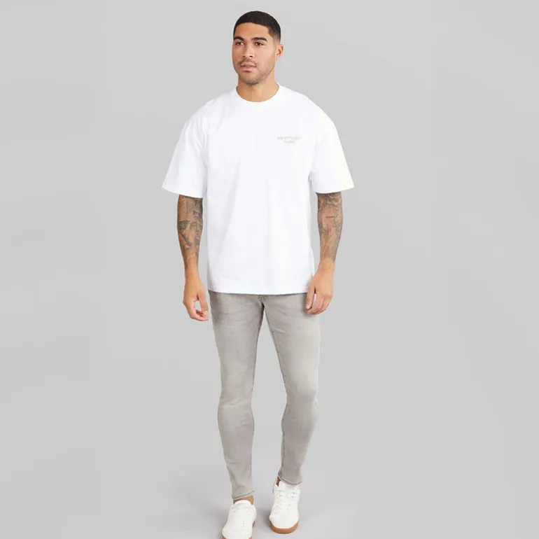 JACK & JONES Herren Glenn Original 333 Slim Fit Jeans Grey Denim