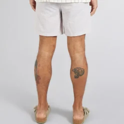 JACK & JONES Herren Jaiden Leinenmischung Shorts Crockery