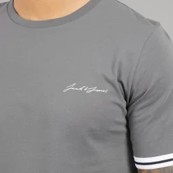JACK & JONES Herren Jaxon T Shirt Und Shorts Set Castlerock