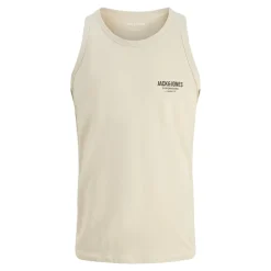 JACK & JONES Herren Jeff Orion 3er-Pack Unterhemden Eisberg Grün / Koralle Mandel / Mondschein