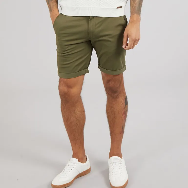 JACK & JONES Herren JJ Base Chinos Shorts Olivengrün