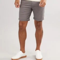 JACK & JONES Herren JJ Base Chino Shorts Anthrazit Grau