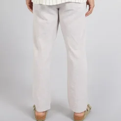 JACK & JONES Herren Kane Paros Leinenmischung Hose Steingut